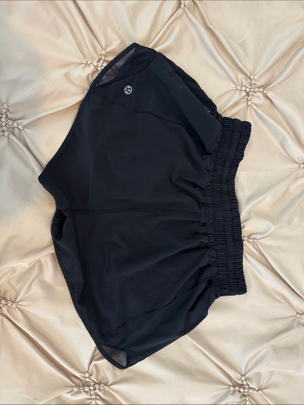 lululemon athletica Hotty Hot High-Rise Short 2.5” Black Athletic Running Shorts